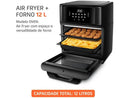 Air Fryer Mondial  -  Oven AFON-12L-FB é 2 em 1 - 220V