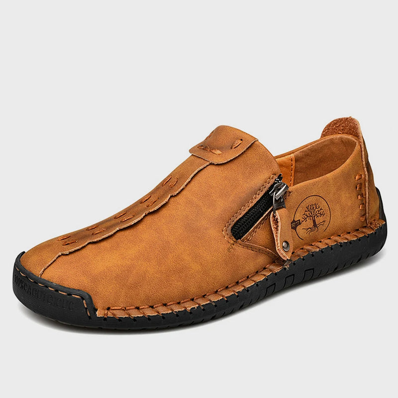 Sapatos Masculinos de Couro Macios  e Confortável