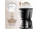 Cafeteira Elétrica Mondial Dolce Arome Preto -220V