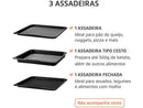 Air Fryer Mondial  -  Oven AFON-12L-FB é 2 em 1 - 220V