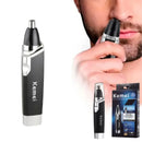 Máquina Aparadora Profissional | Remove Pelos do Nariz e Ouvido Prático Fácil | Saúde Higiene Beleza Uso Pessoal -  Kemei