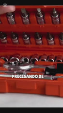 Kit de Ferramentas - 46 Peças c/ Maleta