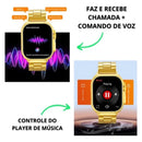 Smartwatch   Bluetooth Com 2 Pulseiras