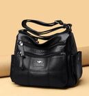 Bolsa Feminina de Couro Legítimo -  zhuijia
