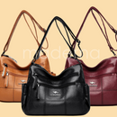 Bolsa Feminina de Couro Legítimo -  zhuijia