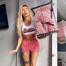 Ursinho Pelúcia de Rosas Artificial Presente dia dos Namorados